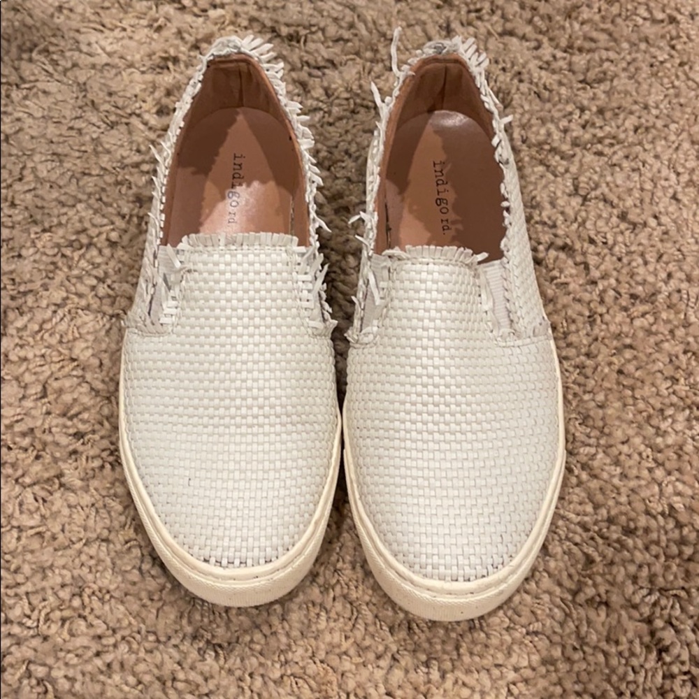 Tan slip on